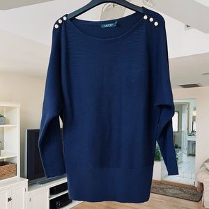 Ralph Lauren Oversized Cotton Sweater Medium to XL
